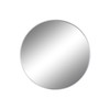 Wall mirror DKD Home Decor Silver Crystal Iron Modern 80 x 1,8 x 80 cm