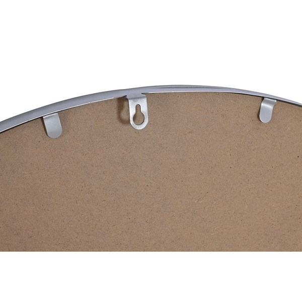 Wall mirror DKD Home Decor Silver Crystal Iron Modern 80 x 1,8 x 80 cm