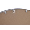 Wall mirror DKD Home Decor Silver Crystal Iron Modern 80 x 1,8 x 80 cm