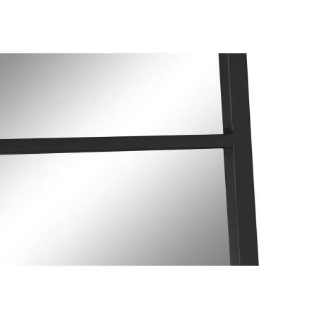 Wall mirror Home ESPRIT Black 90 x 2 x 180 cm