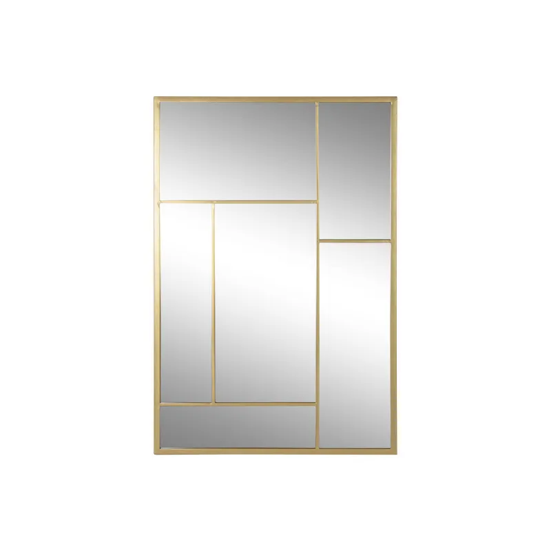 Wall mirror Home ESPRIT Golden 60 x 2 x 90 cm