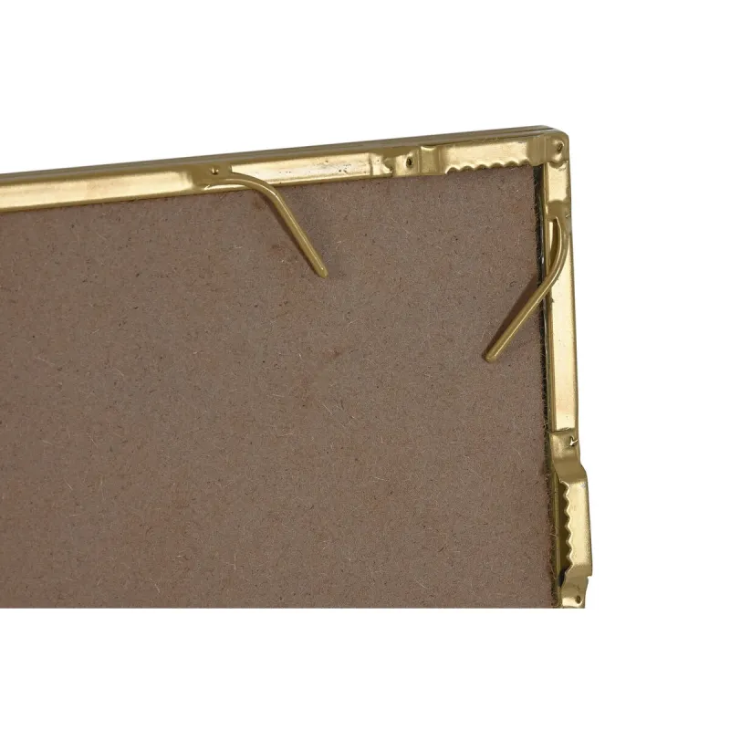 Wall mirror Home ESPRIT Golden 60 x 2 x 90 cm