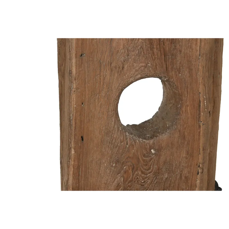 Free standing mirror Home ESPRIT Natural Crystal Teak 45 X 45 X 285 CM
