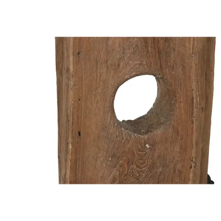 Free standing mirror Home ESPRIT Natural Crystal Teak 45 X 45 X 285 CM
