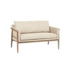Sohva Home ESPRIT Valkoinen Kaupunki Riisuttu 126,5 X 75 X 79 CM