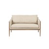 Sohva Home ESPRIT Valkoinen Kaupunki Riisuttu 126,5 X 75 X 79 CM