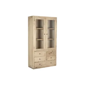 Rhythm stendas Home ESPRIT Stiklas kininės melijos mediena 100 x 40 x 185 cm