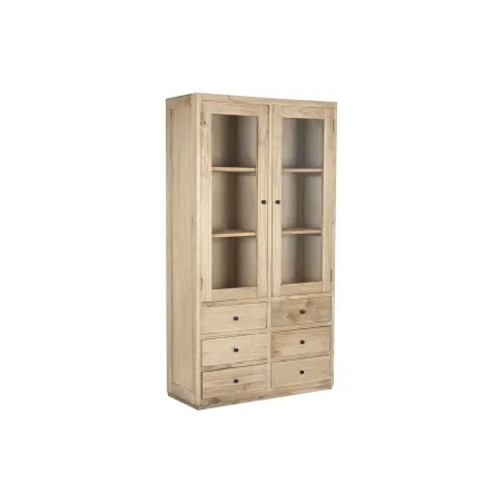 Rhythm stendas Home ESPRIT Stiklas kininės melijos mediena 100 x 40 x 185 cm