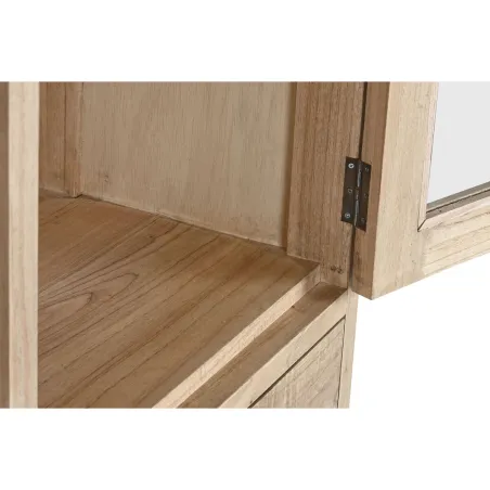 Rhythm stendas Home ESPRIT Stiklas kininės melijos mediena 100 x 40 x 185 cm