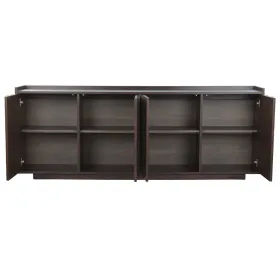 Sivupöytä Home ESPRIT Tummanruskea Puu MDF 200 X 40 X 75 CM