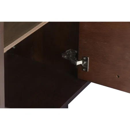 Sivupöytä Home ESPRIT Tummanruskea Puu MDF 200 X 40 X 75 CM