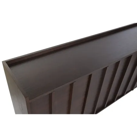 Sivupöytä Home ESPRIT Tummanruskea Puu MDF 200 X 40 X 75 CM