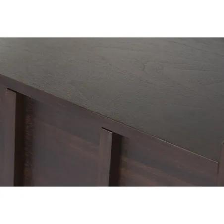Sivupöytä Home ESPRIT Tummanruskea Puu MDF 200 X 40 X 75 CM