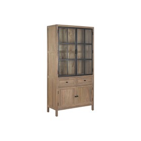 Rhythm stendas Home ESPRIT Metalinis Mango mediena 100 X 42 X 195 CM