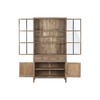 Rhythm stendas Home ESPRIT Metalinis Mango mediena 100 X 42 X 195 CM