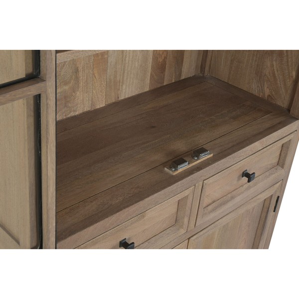 Rhythm stendas Home ESPRIT Metalinis Mango mediena 100 X 42 X 195 CM