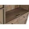 Rhythm stendas Home ESPRIT Metalinis Mango mediena 100 X 42 X 195 CM