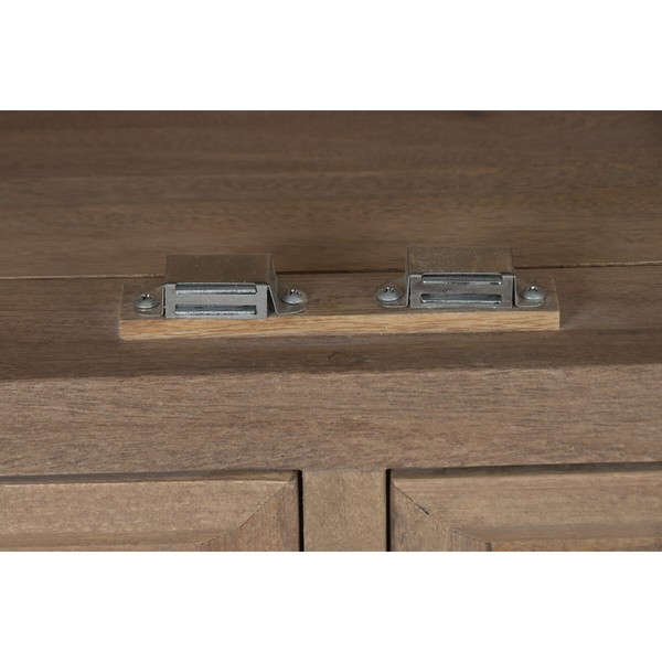 Rhythm stendas Home ESPRIT Metalinis Mango mediena 100 X 42 X 195 CM