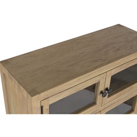 Rhythm stendas Home ESPRIT Metalinis Mango mediena 80 X 30 X 120 CM