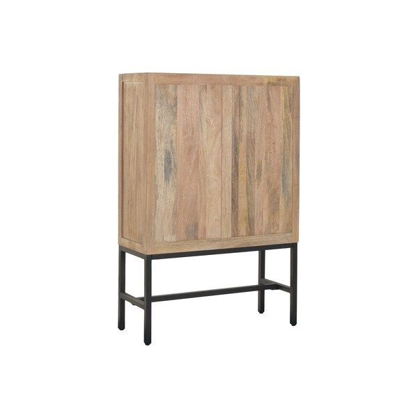 Rhythm stendas Home ESPRIT Metalinis Mango mediena 80 X 30 X 120 CM
