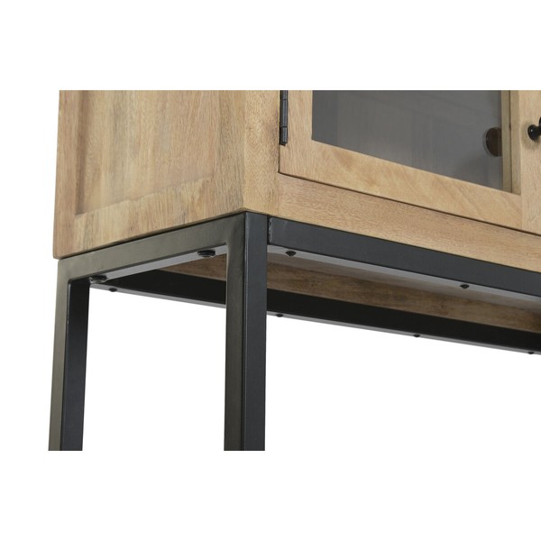 Rhythm stendas Home ESPRIT Metalinis Mango mediena 80 X 30 X 120 CM