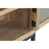 Rhythm stendas Home ESPRIT Metalinis Mango mediena 80 X 30 X 120 CM