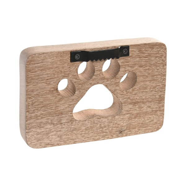 Wall mounted coat hanger Home ESPRIT Brown Black Iron Mango wood Urban 20 X 6 X 10 CM (2 Units)
