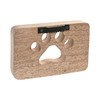 Wall mounted coat hanger Home ESPRIT Brown Black Iron Mango wood Urban 20 X 6 X 10 CM (2 Units)