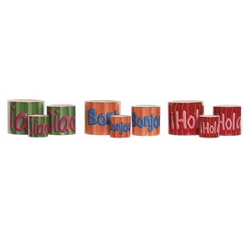 stādītājs Home ESPRIT Daudzkrāsains Keramika Urbāns 13,6 X 13,6 X 11,8 CM (3 Daudzums) (3 gb.)