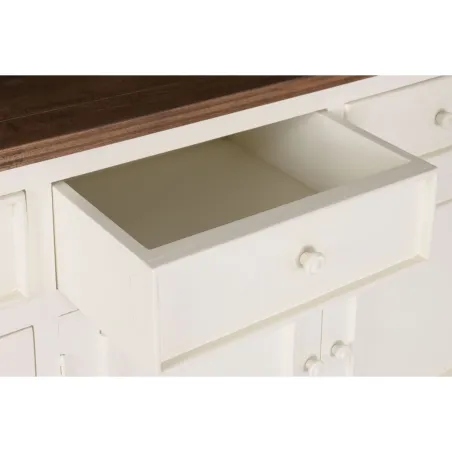 Rhythm stendas Home ESPRIT Kreminė Mango mediena Medžio MDF 150 X 45 X 190 CM