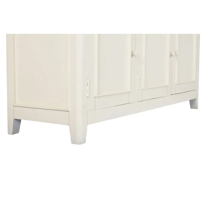 Rhythm stendas Home ESPRIT Kreminė Mango mediena Medžio MDF 150 X 45 X 190 CM