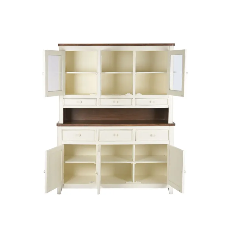Rhythm stendas Home ESPRIT Kreminė Mango mediena Medžio MDF 150 X 45 X 190 CM