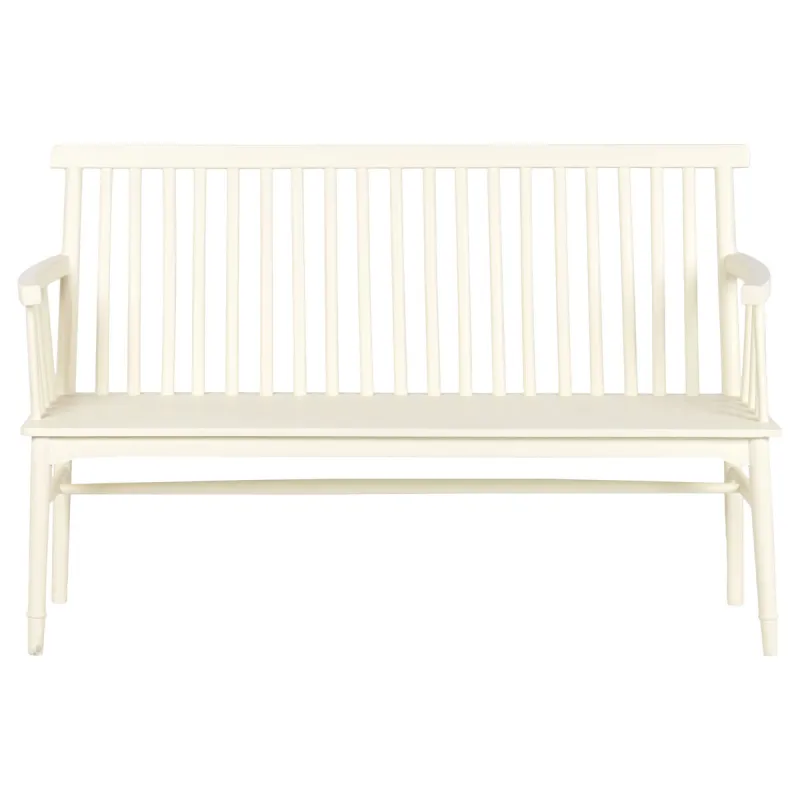 Bench Home ESPRIT Cream Mango wood MDF Wood 150 X 50 X 98 CM