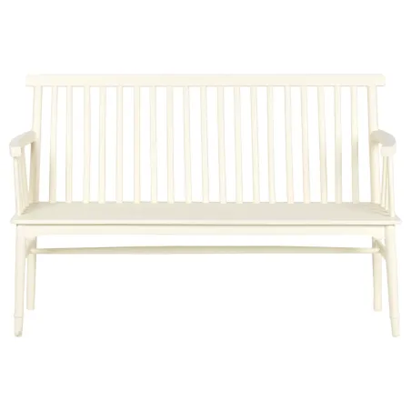 Bench Home ESPRIT Cream Mango wood MDF Wood 150 X 50 X 98 CM