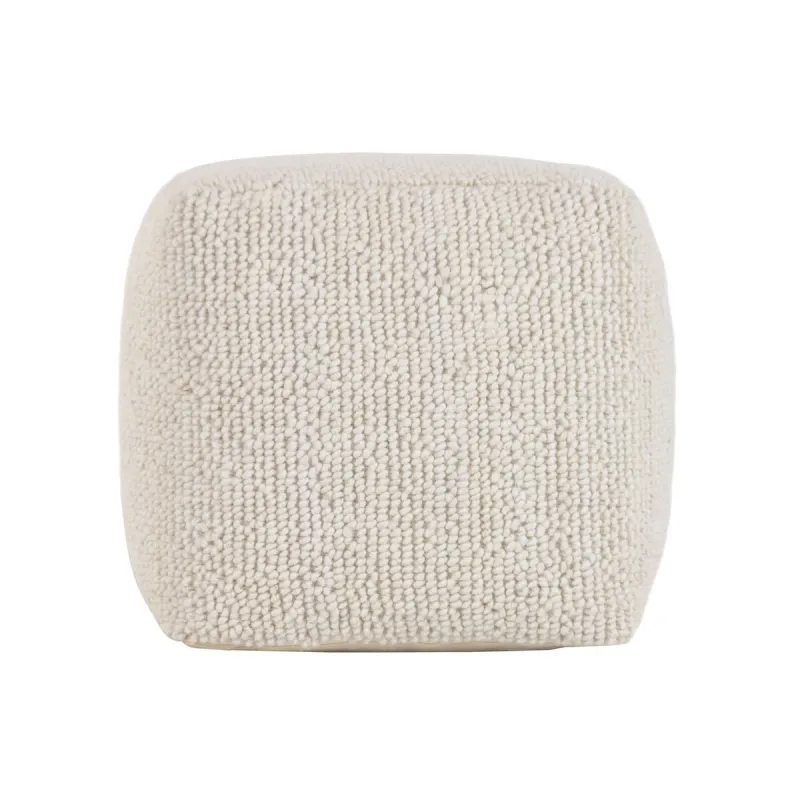 Footrest Home ESPRIT Beige Boho 45 x 45 x 45 cm