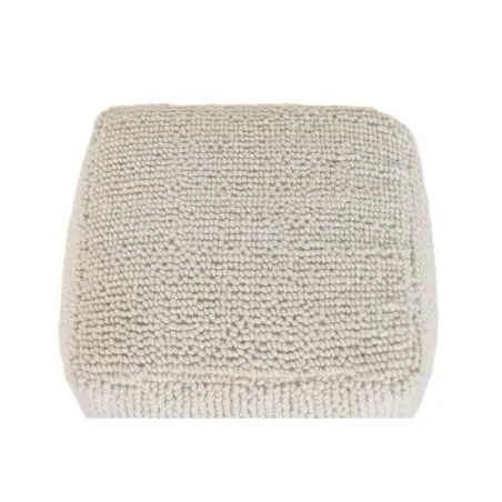 Footrest Home ESPRIT Beige Boho 45 x 45 x 45 cm