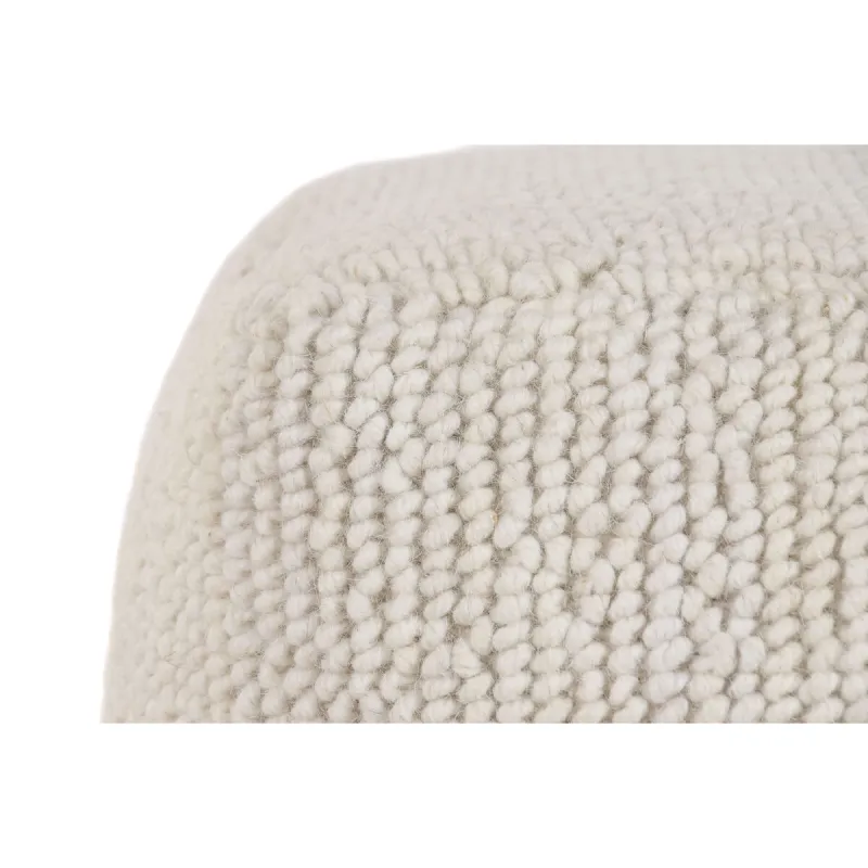 Footrest Home ESPRIT Beige Boho 45 x 45 x 45 cm