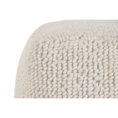Footrest Home ESPRIT Beige Boho 45 x 45 x 45 cm