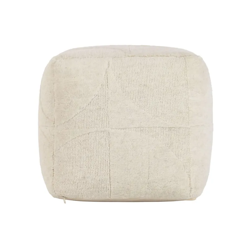 Jalkatuki Home ESPRIT Beige Boho 45 x 45 x 45 cm