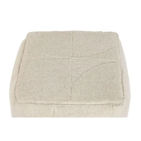 Jalkatuki Home ESPRIT Beige Boho 45 x 45 x 45 cm