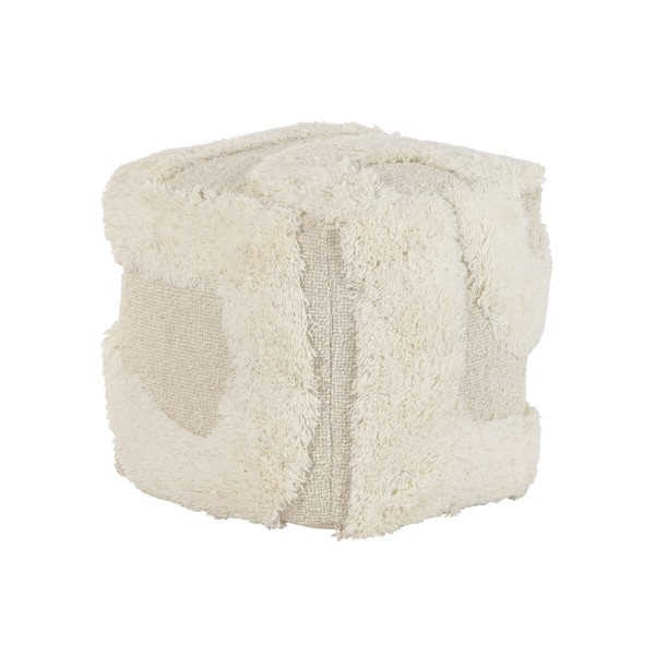 Jalkatuki Home ESPRIT Beige Boho 45 x 45 x 45 cm