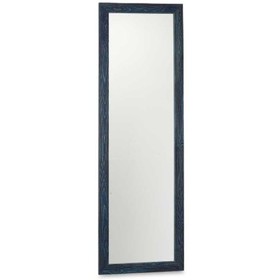 Wall mirror Gift Decor Blue 48 x 150 x 2 cm Rectangular (2 Units)