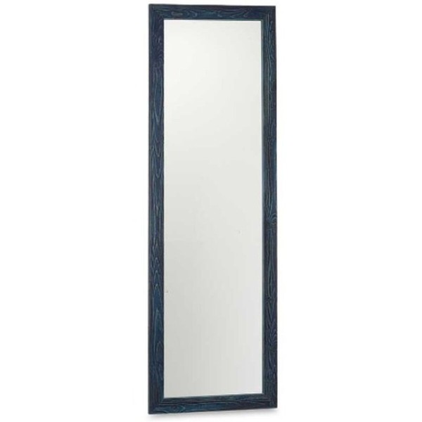 Wall mirror Gift Decor Blue 48 x 150 x 2 cm Rectangular (2 Units)