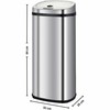 Waste bin Kitchen Move Grey Metal