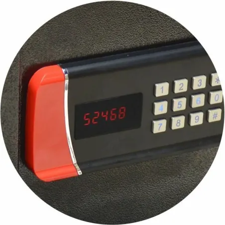 Safety-deposit box CFEH563744  Black Steel 44 x 60 x 49 cm