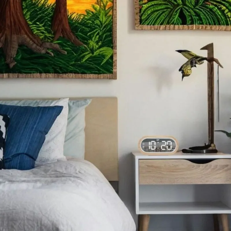 Alarm Clock CGV Wood