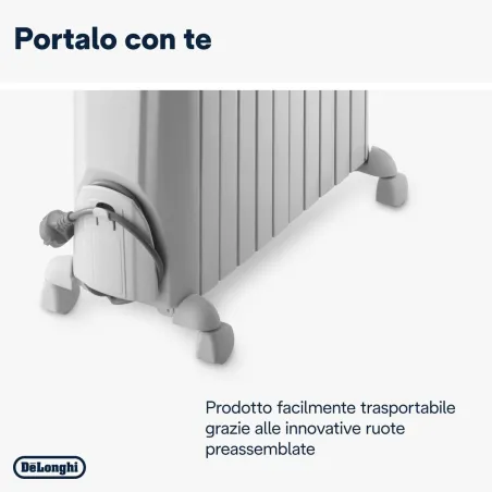 Tepalinis radiatorius DeLonghi TRD51025 Balta