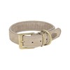 Dog collar Trixie Pure Light grey L/XL 52-63 cm