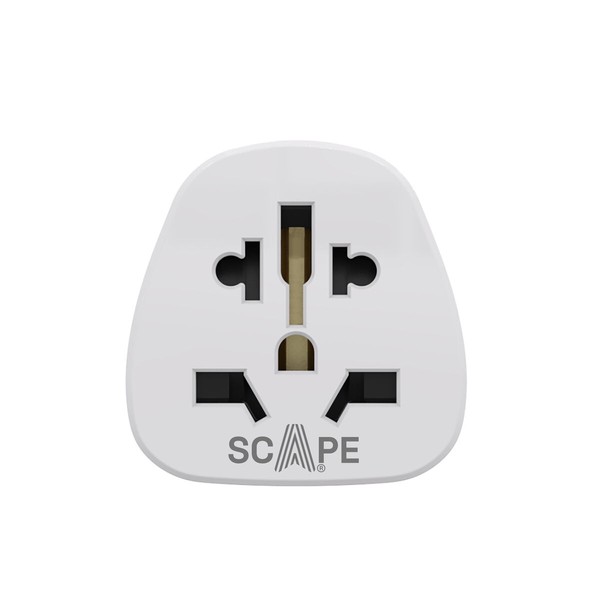 Plug adapter Scape Travel 830DE (2PCS) Plastic