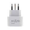 Plug adapter Scape Travel 850IT Plastic 10 A